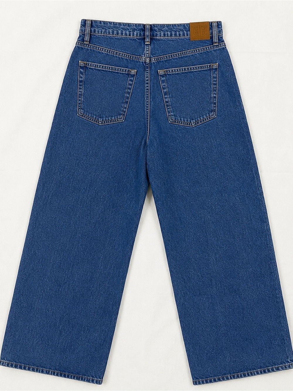 Anine Bing Wide-Leg Blue Jeans Size 29 EUC - Picture 6 of 6